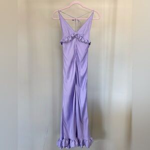 H&M Lilac Ruffle Dress